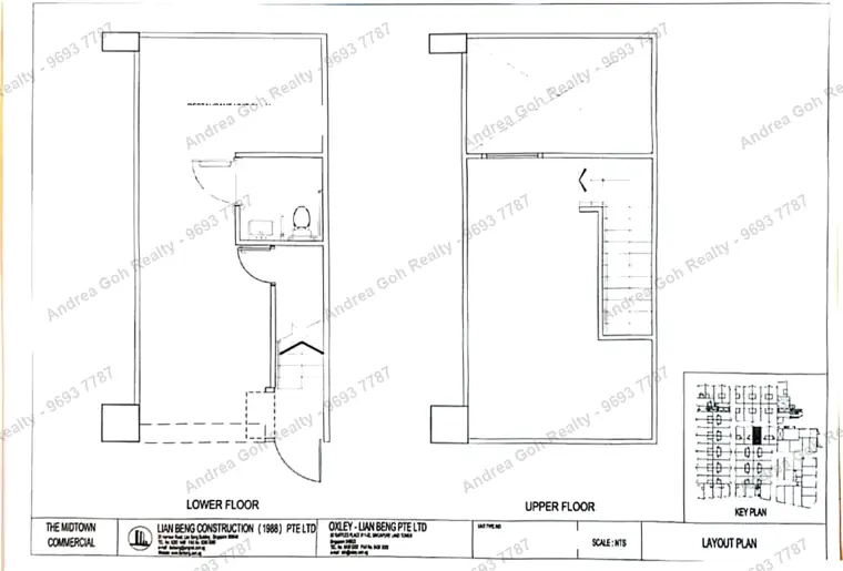 Duplex F&B Unit — Lower + Upper Floor